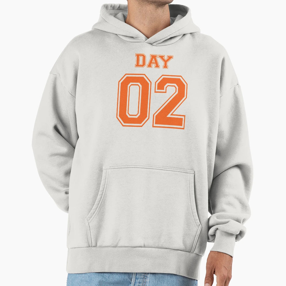 Foxhole Court Day Orange Hoodie - Unique Graphic Men Women - T-Shirt, Sweatshirt, Hoodie