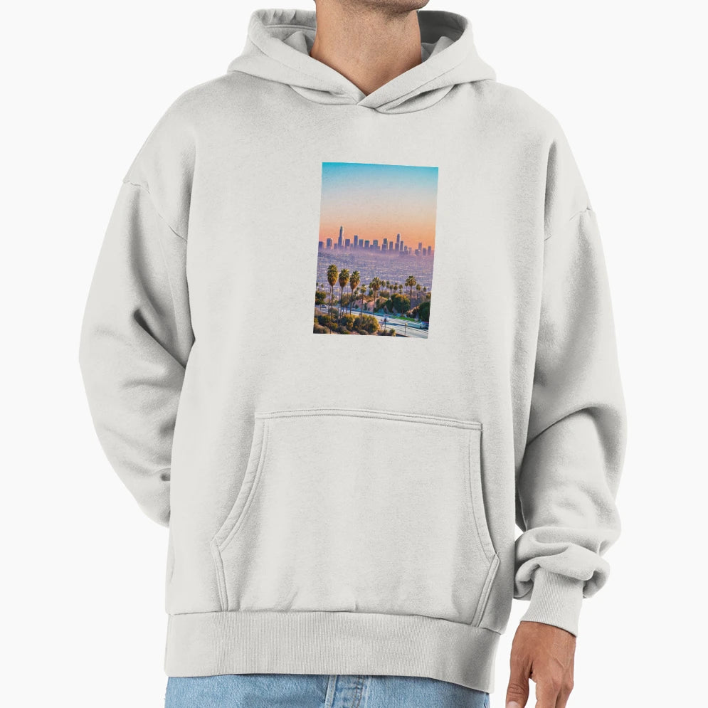 Los Angeles City Hoodie - Trendy Graphic for Adults - T-Shirt, Sweatshirt, Hoodie