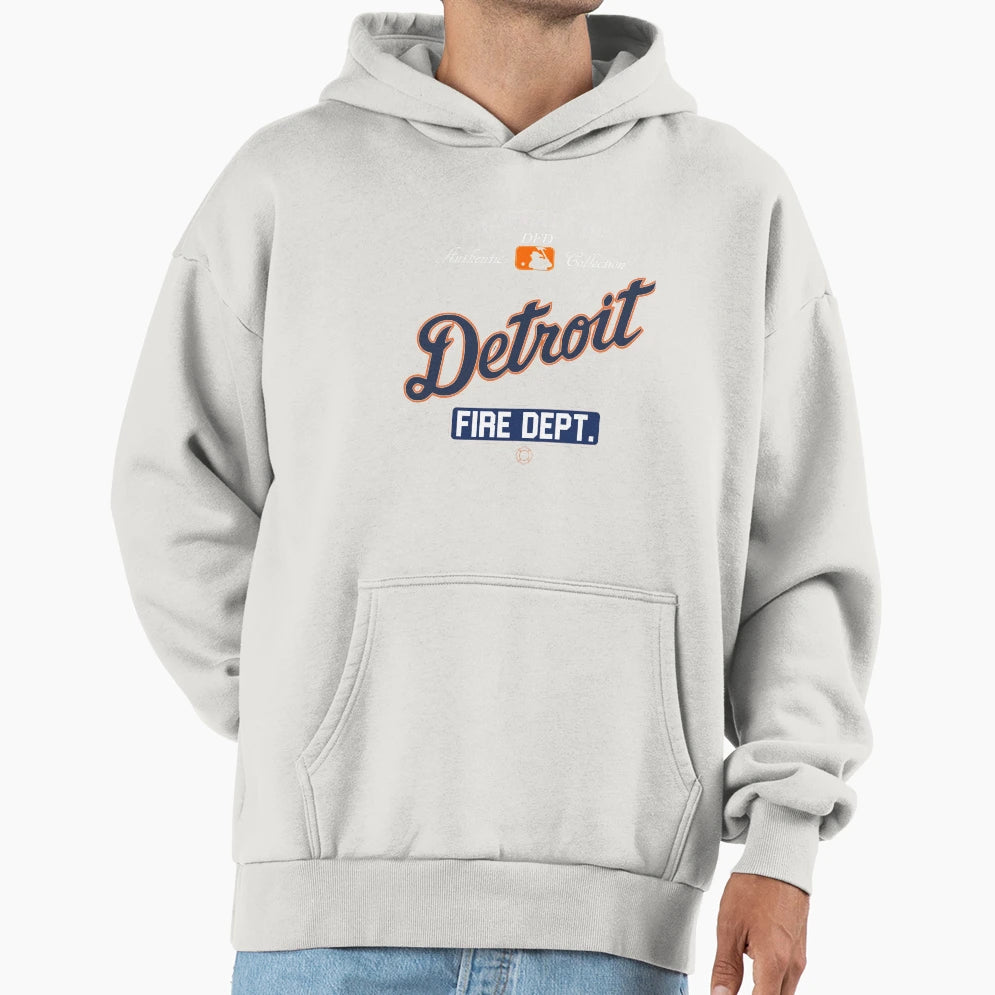 Detroit Authentic Collection Hoodie - Minimalist Print Men Women - T-Shirt, Sweatshirt, Hoodie