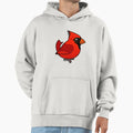 Birdorable Northern Cardinal Hoodie - Minimalist Print Men Women - T-Shirt, Sweatshirt, Hoodie