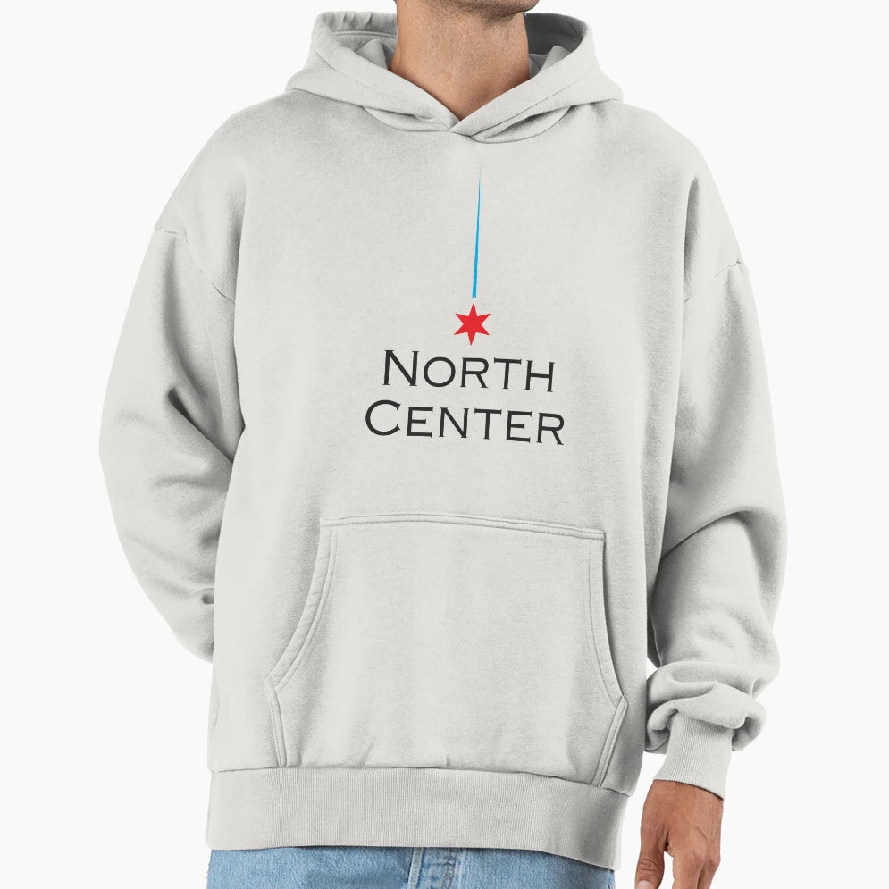 North Center Neighborhood Hoodie - Fun Novelty Design Unisex - T-Shirt, Sweatshirt, Hoodie