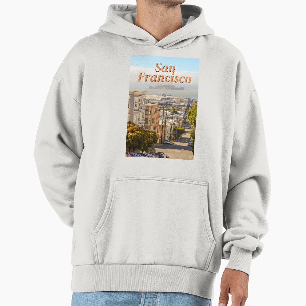 San Francisco Hoodie - Trendy Graphic Men Women - T-Shirt, Sweatshirt, Hoodie