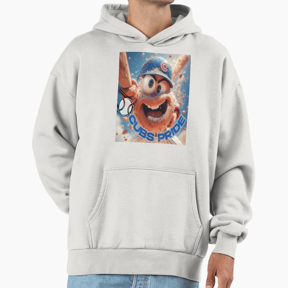 Cubs Pride Ryne Sandberg Baseball Art Hoodie - Unique Graphic Men Women - T-Shirt, Sweatshirt, Hoodie