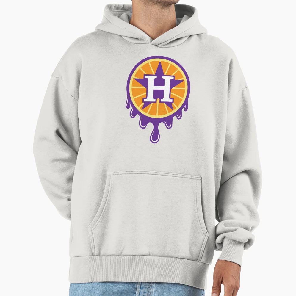 Tangerine Drip Hoodie - Aesthetic Graphic Unisex - T-Shirt, Sweatshirt, Hoodie