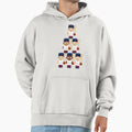 Baseball Red White And Blue Super Sports Hoodie - Streetwear Style Unisex - T-Shirt, Sweatshirt, Hoodie