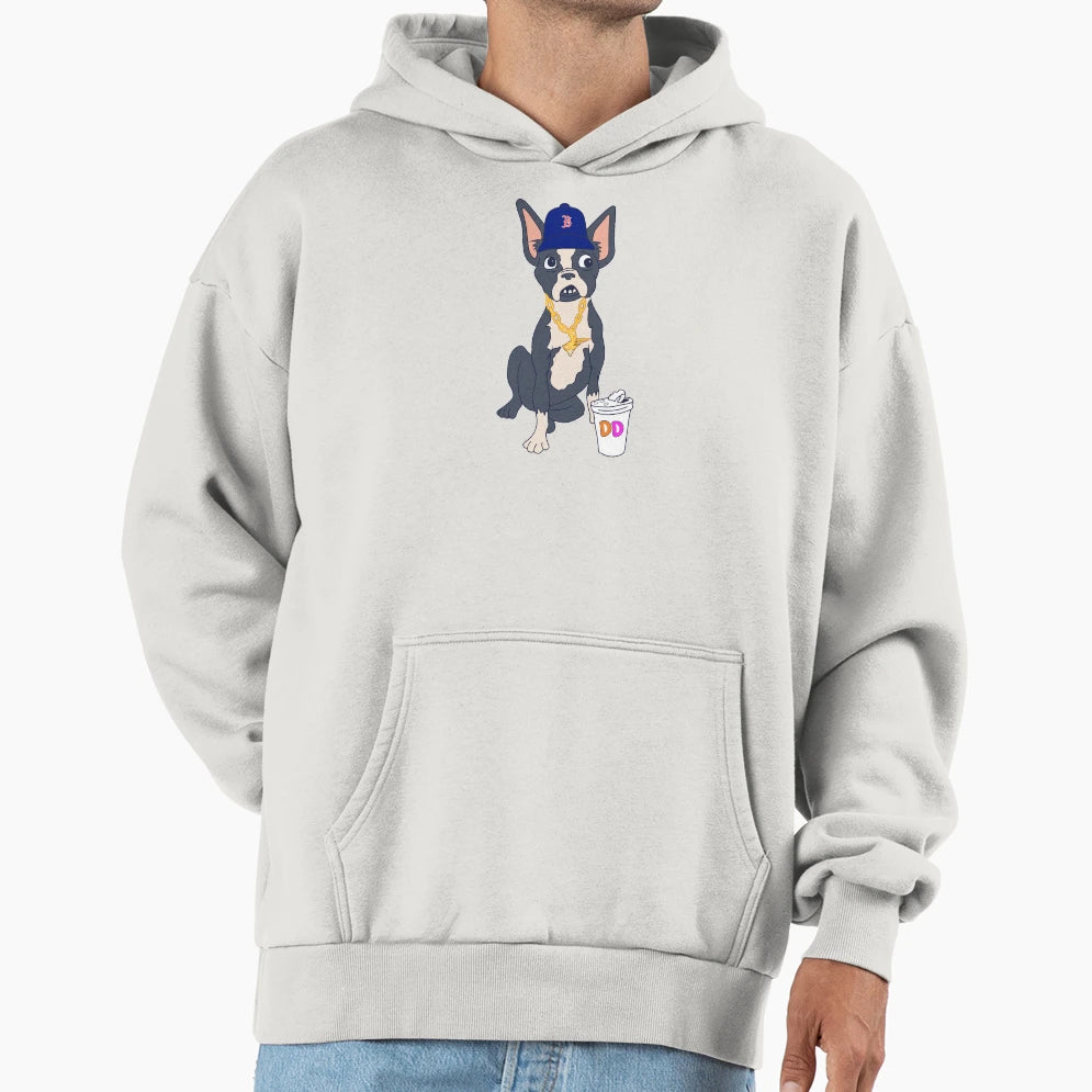 Boston Terrier Hoodie - Aesthetic Graphic Men Women - T-Shirt, Sweatshirt, Hoodie