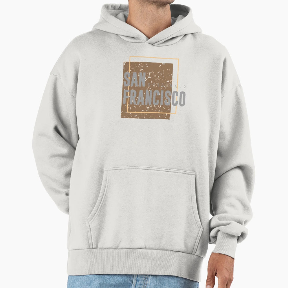 San Francisco California Hoodie - Minimalist Print Unisex - T-Shirt, Sweatshirt, Hoodie