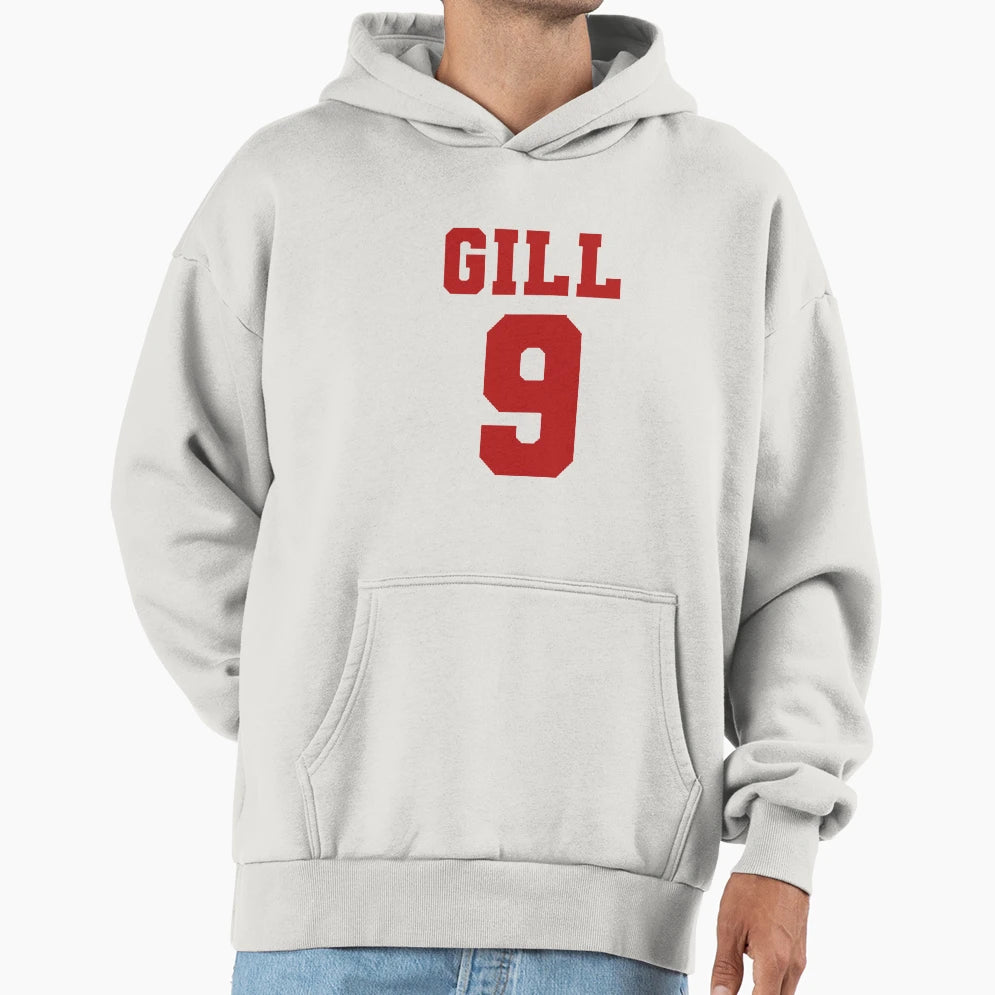 Gill 9 Hoodie - Minimalist Print for Adults - T-Shirt, Sweatshirt, Hoodie