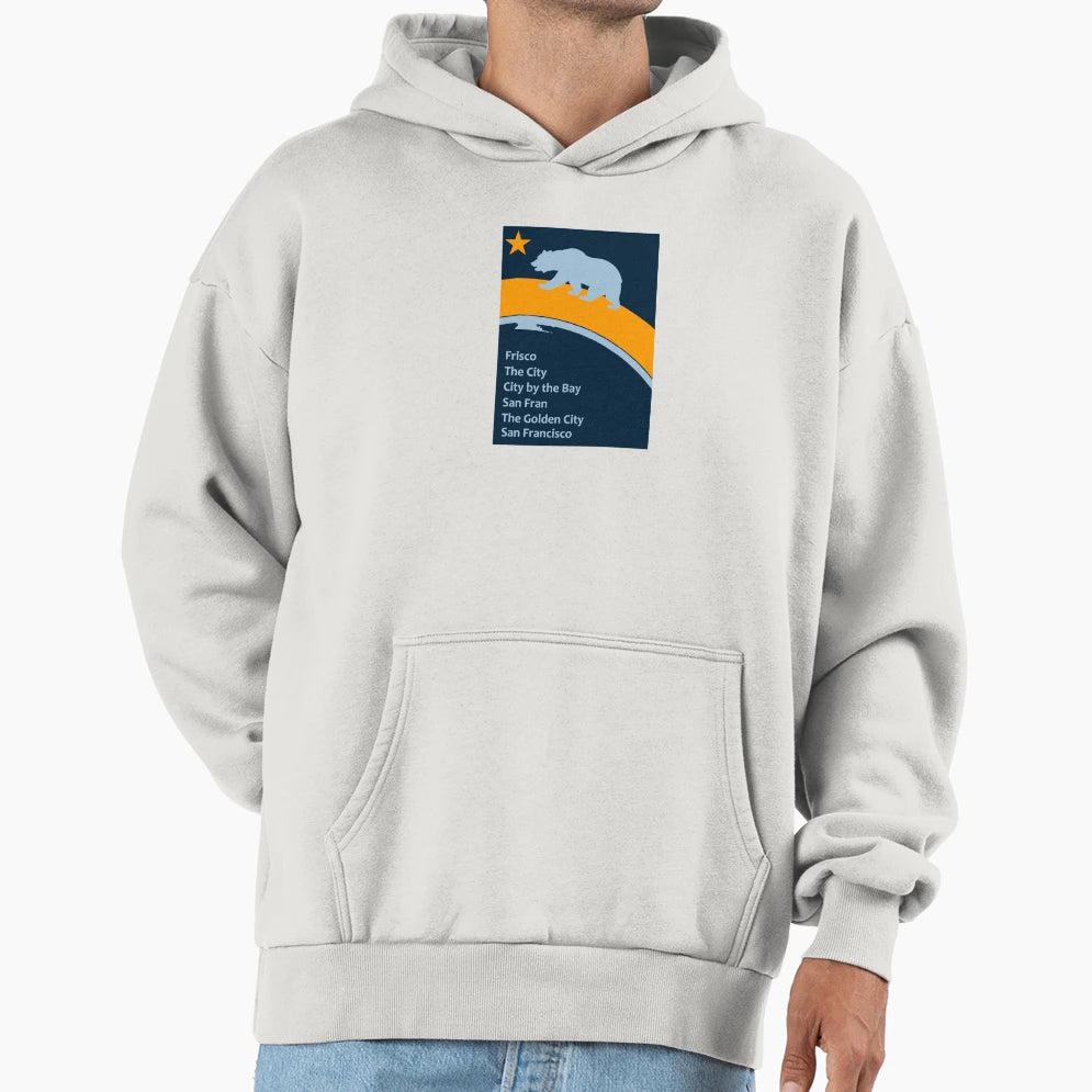 San Francisco Hoodie - Trendy Graphic Men Women - T-Shirt, Sweatshirt, Hoodie