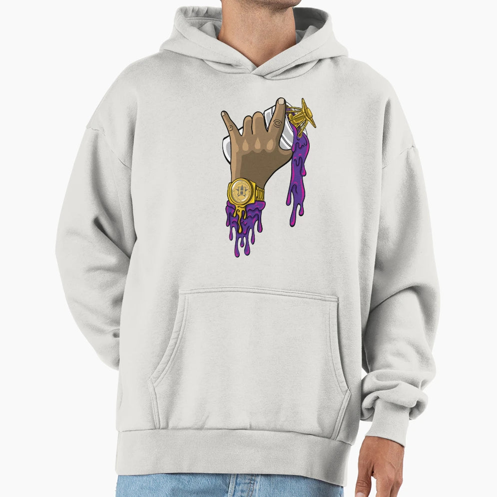 H Town Spill Hoodie - Aesthetic Graphic Men Women - T-Shirt, Sweatshirt, Hoodie