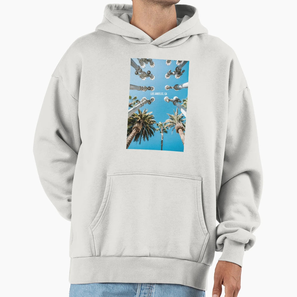 Los Angeles California Hoodie - Fun Novelty Design Men Women - T-Shirt, Sweatshirt, Hoodie