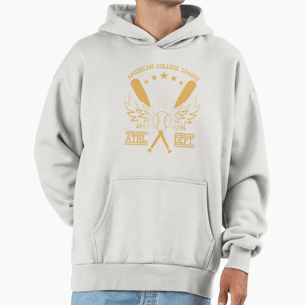 Baseball Sport Hoodie - Casual Everyday Wear for Adults - T-Shirt, Sweatshirt, Hoodie