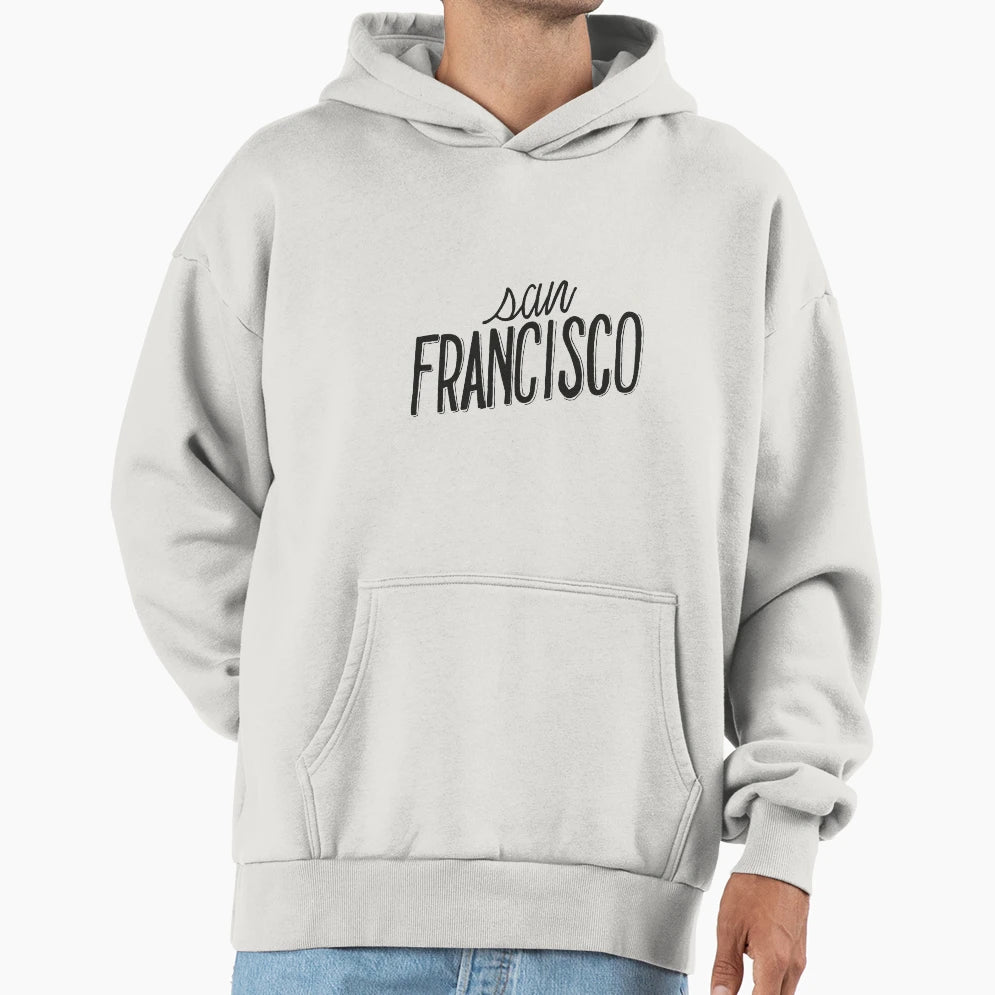San Francisco Hoodie - Custom Art Print for Adults - T-Shirt, Sweatshirt, Hoodie
