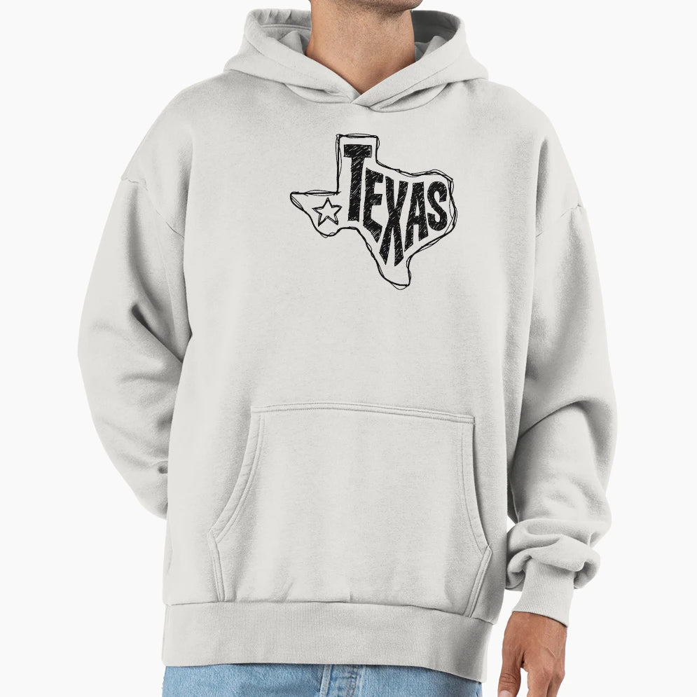 Texas Hoodie - Graphic Print Men Women - T-Shirt, Sweatshirt, Hoodie