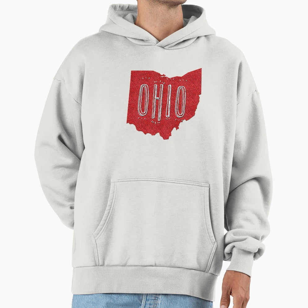 Ohio Hoodie - Graphic Print Men Women - T-Shirt, Sweatshirt, Hoodie