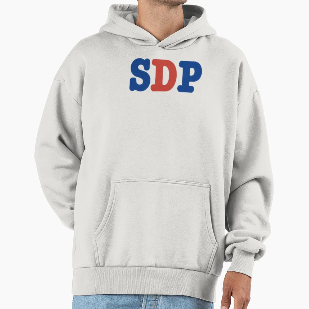 Sdp Social Democratic Party Hoodie - Graphic Print for Adults - T-Shirt, Sweatshirt, Hoodie