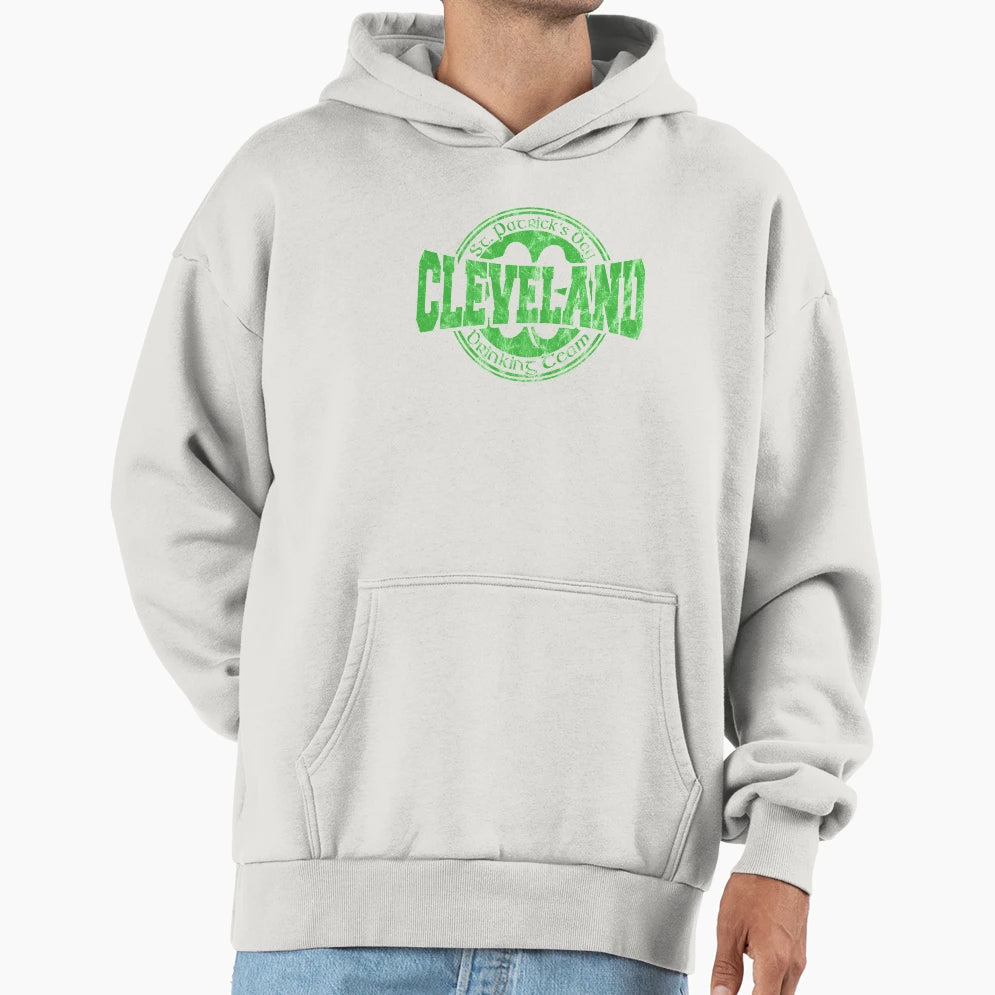 Funny St Patricks Day Cleveland T-Shirt - Graphic Print for Adults - T-Shirt, Sweatshirt, Hoodie