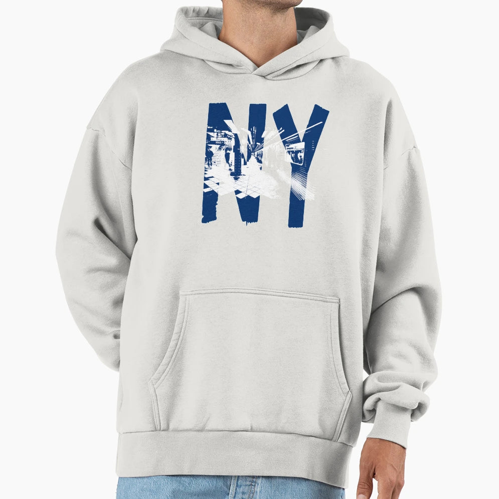 Ny Subway Hoodie - Aesthetic Graphic for Adults - T-Shirt, Sweatshirt, Hoodie