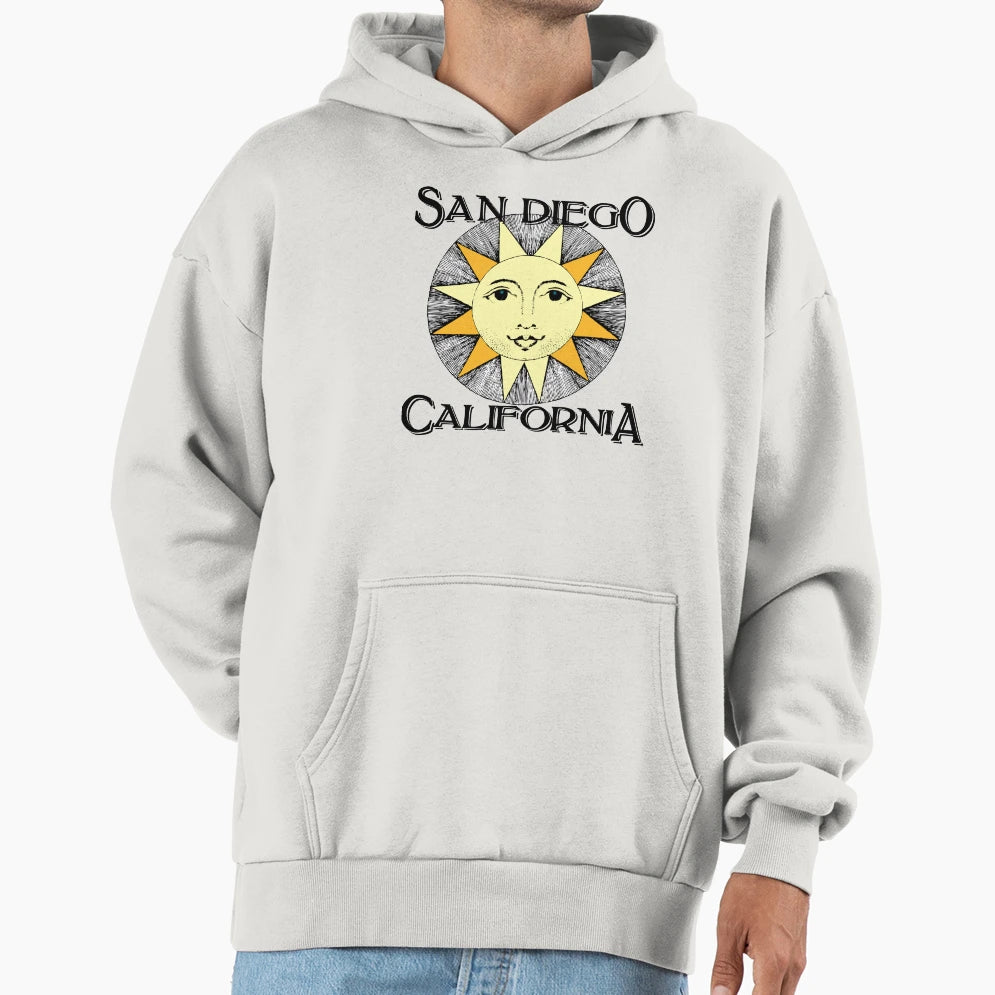 San Diego California Hoodie - Graphic Print Men Women - T-Shirt, Sweatshirt, Hoodie