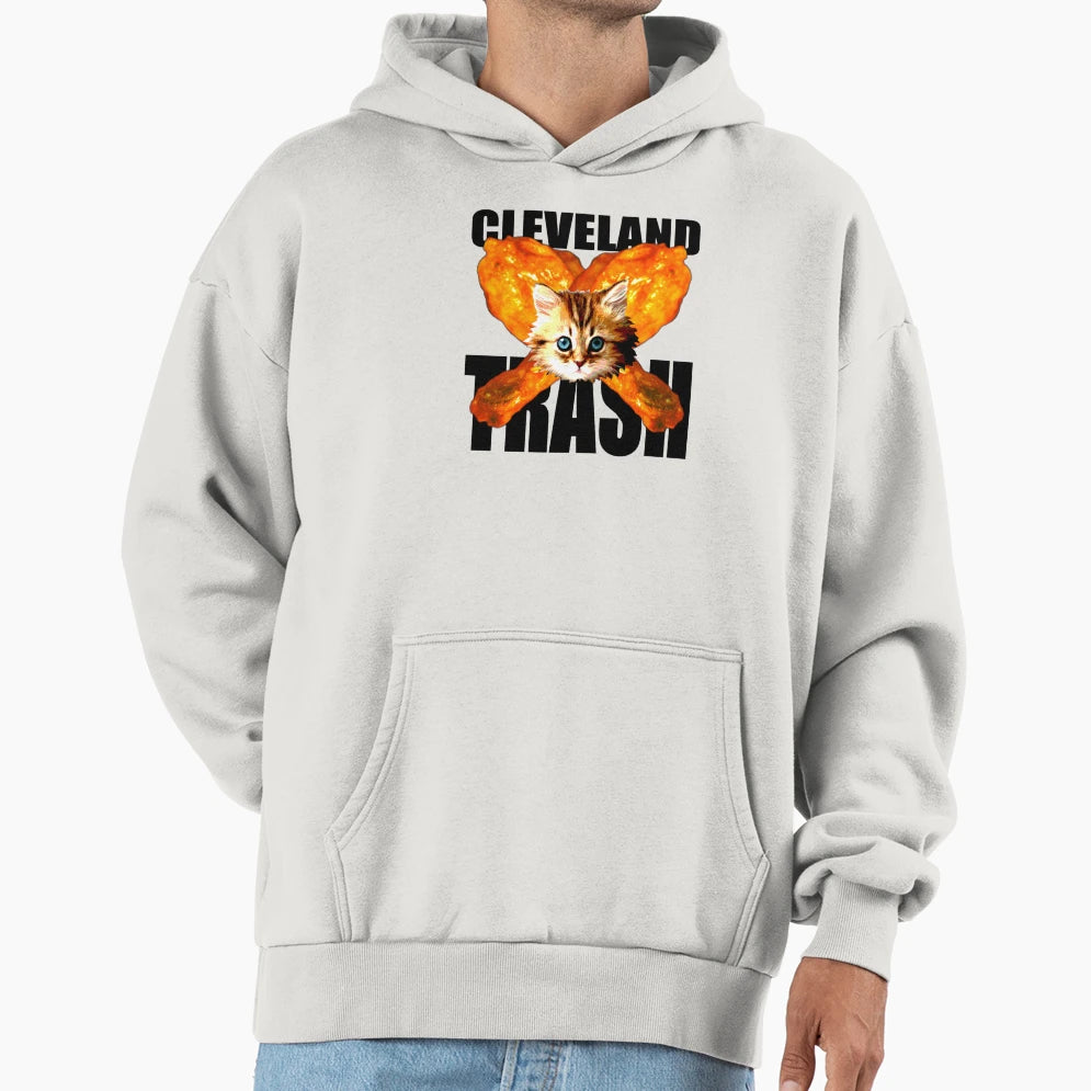 Cleveland Trash Hoodie - Casual Everyday Wear Unisex - T-Shirt, Sweatshirt, Hoodie