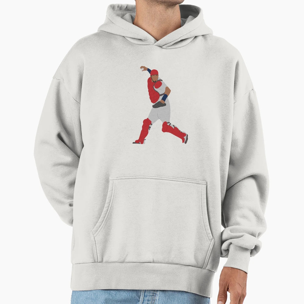Yadier Molina Hoodie - Fun Novelty Design for Adults - T-Shirt, Sweatshirt, Hoodie