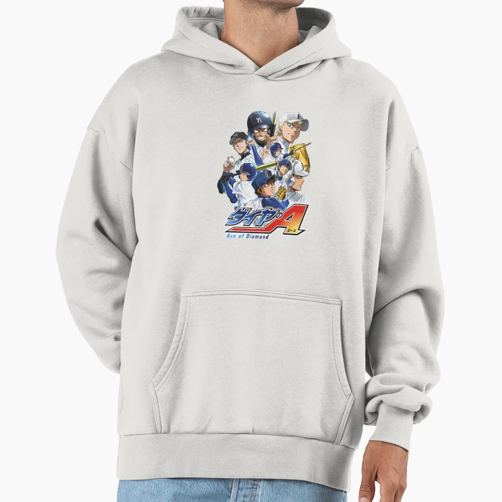 Diamond No Ace Hoodie - Casual Everyday Wear Men Women - T-Shirt, Sweatshirt, Hoodie