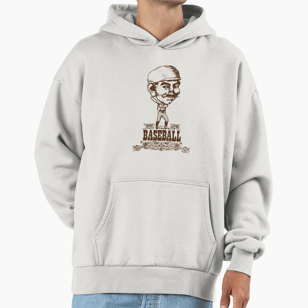 Baseball Hoodie - Custom Art Print for Adults - T-Shirt, Sweatshirt, Hoodie