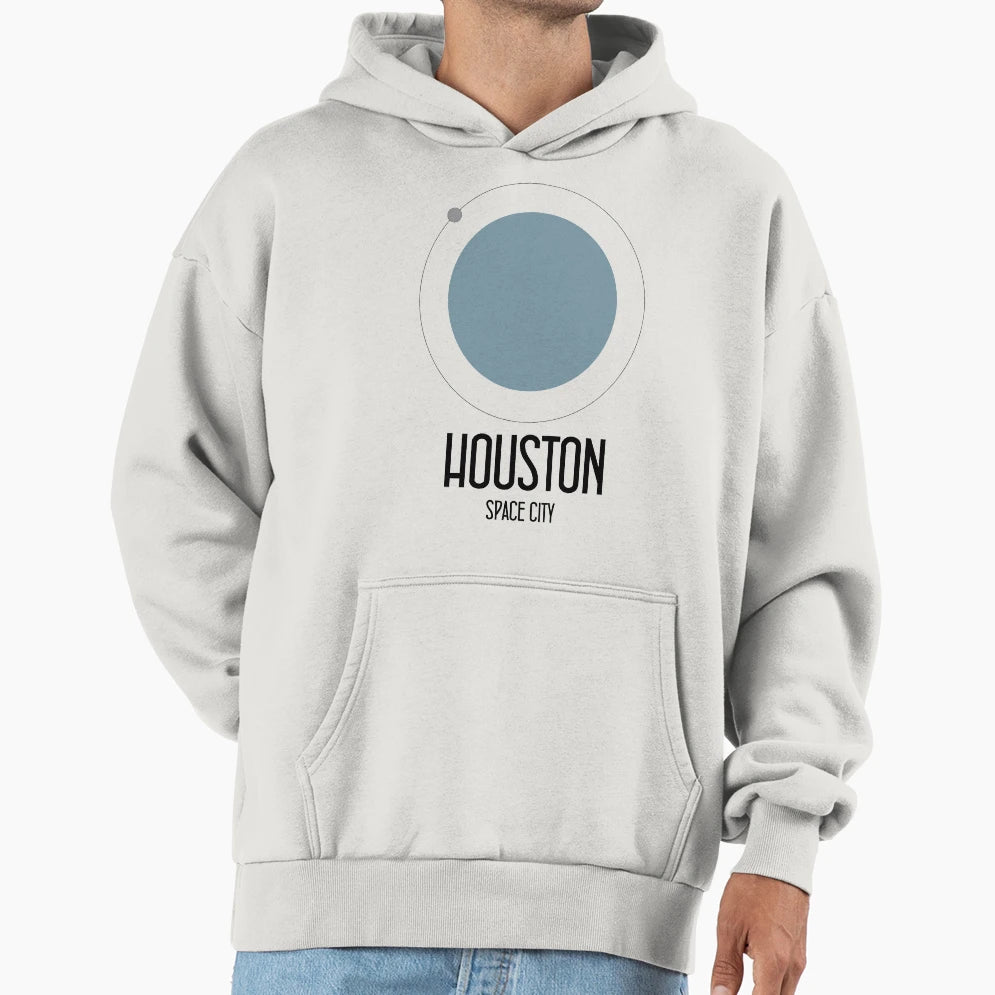 Houston Hoodie - Minimalist Print Unisex - T-Shirt, Sweatshirt, Hoodie