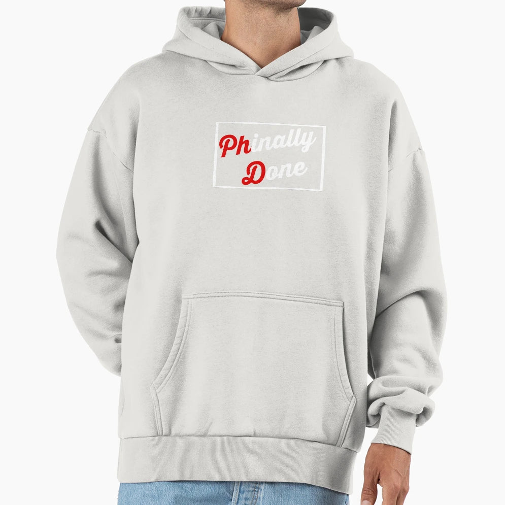 Phinally Done Funny Doctorate Grad T-Shirt - Custom Art Print Men Women - T-Shirt, Sweatshirt, Hoodie