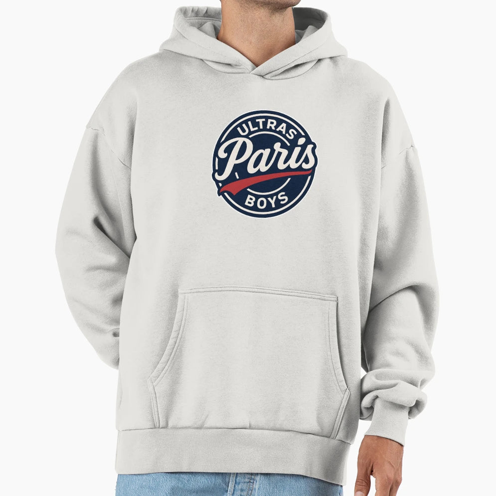 Ultras Paris Hoodie - Casual Everyday Wear Men Women - T-Shirt, Sweatshirt, Hoodie