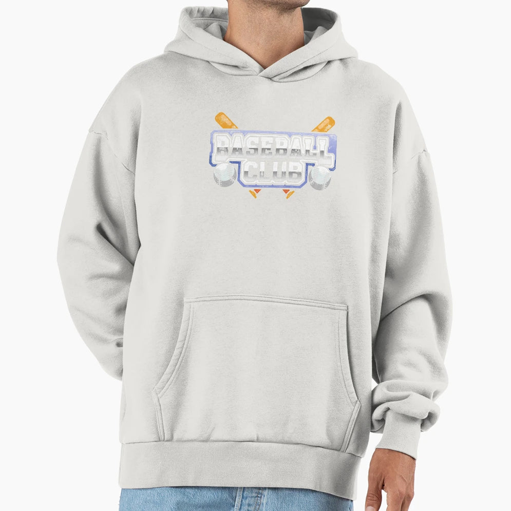 Baseball Club Hoodie - Trendy Graphic Unisex - T-Shirt, Sweatshirt, Hoodie