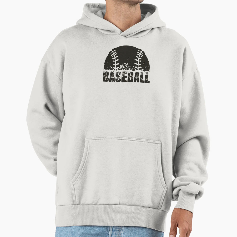 Baseball Hoodie - Custom Art Print for Adults - T-Shirt, Sweatshirt, Hoodie