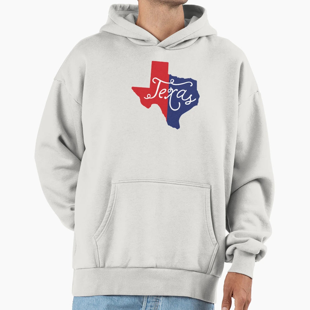 Texas Hoodie - Casual Everyday Wear Unisex - T-Shirt, Sweatshirt, Hoodie