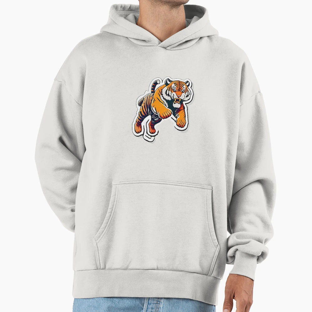 Tiger Art Hoodie - Graphic Print for Adults - T-Shirt, Sweatshirt, Hoodie