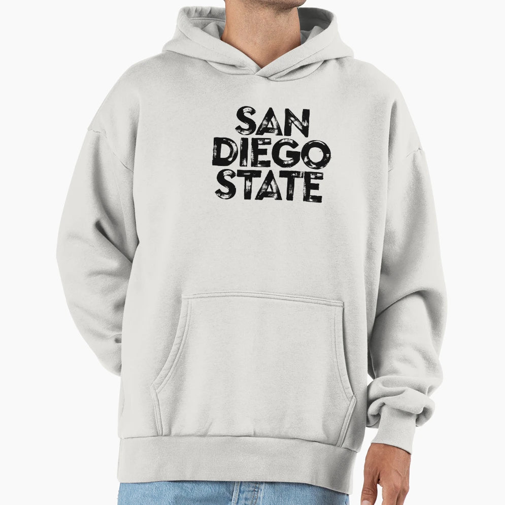San Diego State College University School Hoodie - Graphic Print for Adults - T-Shirt, Sweatshirt, Hoodie
