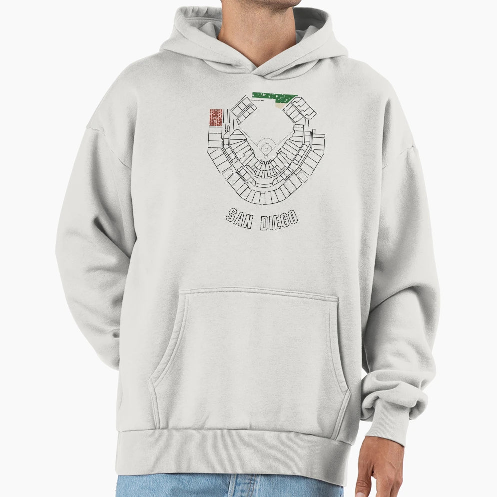 Petco Park Hoodie - Trendy Graphic Unisex - T-Shirt, Sweatshirt, Hoodie