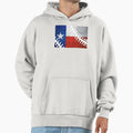 Texas Baseball Flag Hoodie - Fun Novelty Design Unisex - T-Shirt, Sweatshirt, Hoodie