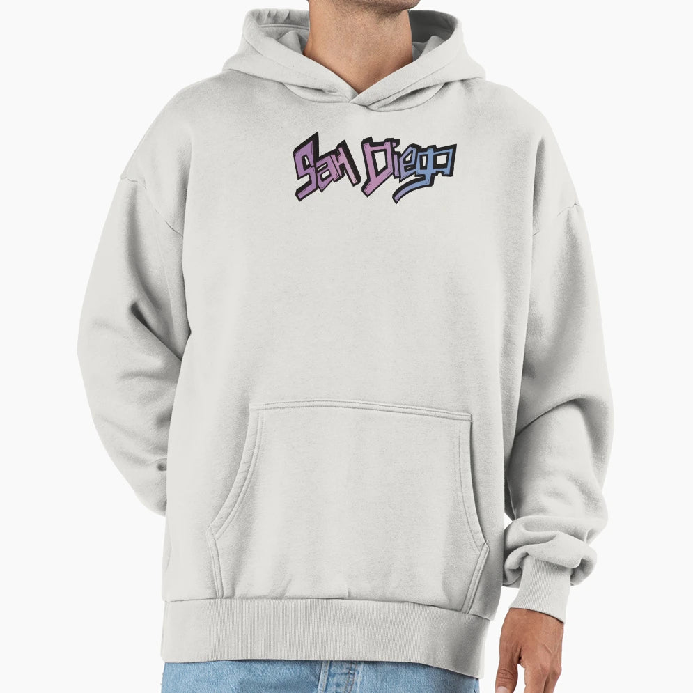Tropical Fusion San Diego Hoodie - Streetwear Style for Adults - T-Shirt, Sweatshirt, Hoodie