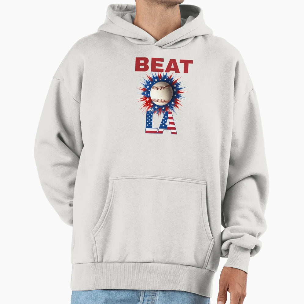 Beat La Usa Hoodie - Custom Art Print for Adults - T-Shirt, Sweatshirt, Hoodie