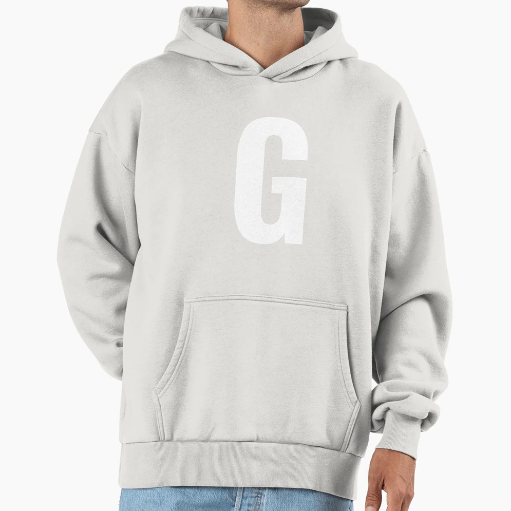 G Letter Abc Letter G Hoodie - Trendy Graphic Men Women - T-Shirt, Sweatshirt, Hoodie