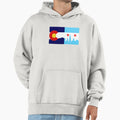 Colorado Chicago Flag Hoodie - Casual Everyday Wear Men Women - T-Shirt, Sweatshirt, Hoodie