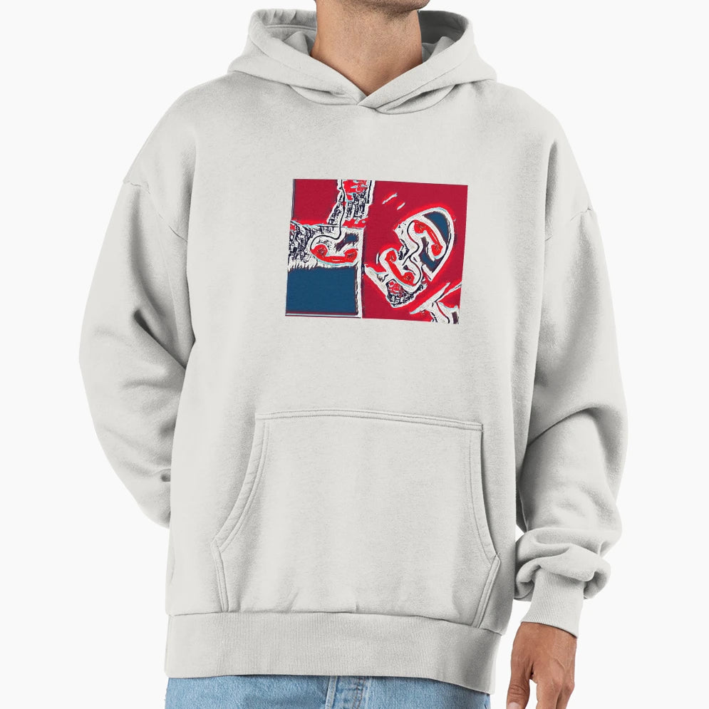 Red Phone Line Hoodie - Fun Novelty Design Unisex - T-Shirt, Sweatshirt, Hoodie