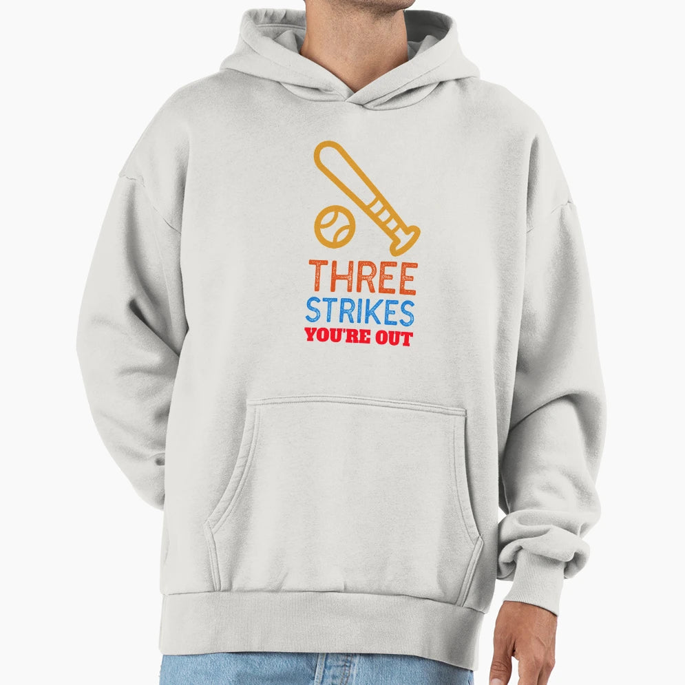 Baseball Hoodie - Trendy Graphic Unisex - T-Shirt, Sweatshirt, Hoodie