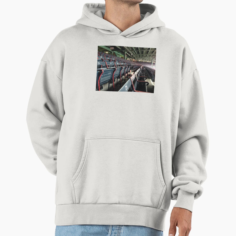 Fenway Seats Hoodie - Graphic Print Men Women - T-Shirt, Sweatshirt, Hoodie