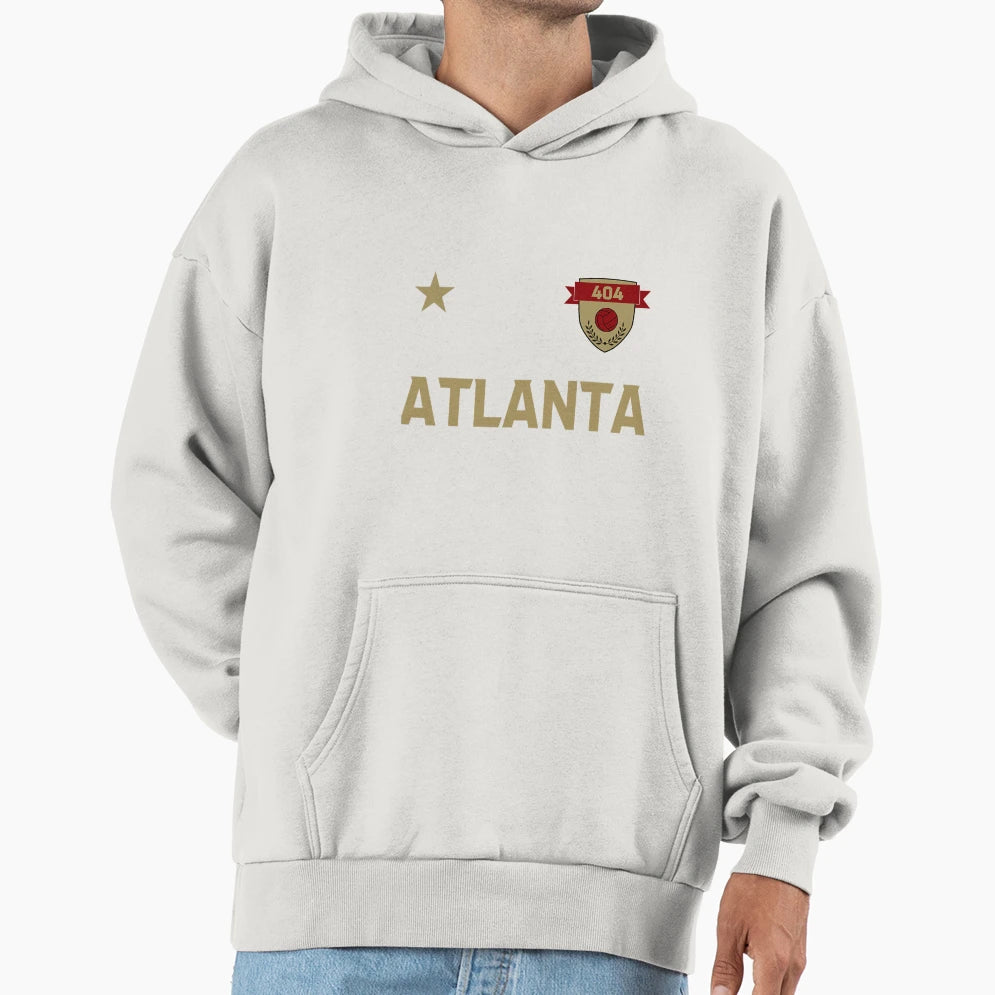 Atlanta Soccer Jersey Hoodie - Unique Graphic for Adults - T-Shirt, Sweatshirt, Hoodie