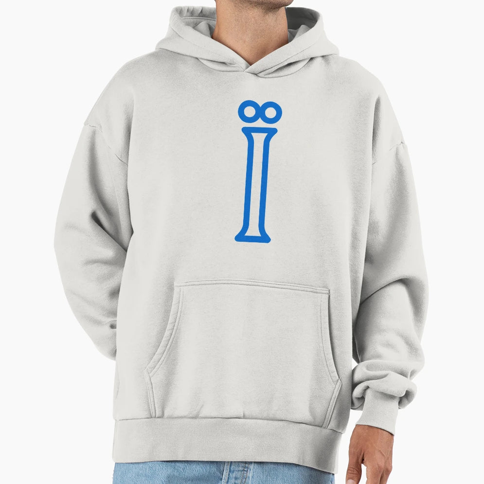 Blue Ukrainian Language Specific Hoodie - Casual Everyday Wear Unisex - T-Shirt, Sweatshirt, Hoodie