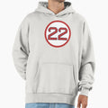 Rick Porcello 22 Jersey Number Hoodie - Minimalist Print Men Women - T-Shirt, Sweatshirt, Hoodie