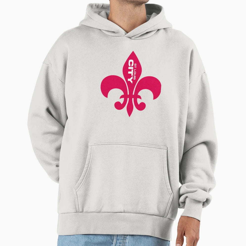 Stl City Fleur Hoodie - Streetwear Style Men Women - T-Shirt, Sweatshirt, Hoodie