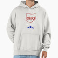 Ohio And World Ohio Against Everyone Hoodie - Novelty Apparel for Adults - T-Shirt, Sweatshirt, Hoodie