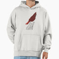 Red Cardinal Illustration Hoodie - Aesthetic Graphic Unisex - T-Shirt, Sweatshirt, Hoodie
